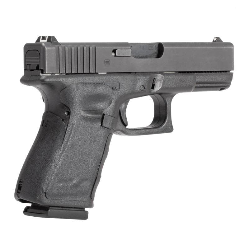 Hogue Wrapter Rubber Adhesive Grip for Glock Gen 4 Models 19 19MOS 23 32 - Black