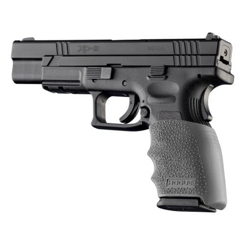 Hogue Handall Hybrid Grip Sleeve for Springfield XD Full Size 9mm Luger/.357 Sig/.40 S&W Slate Grey