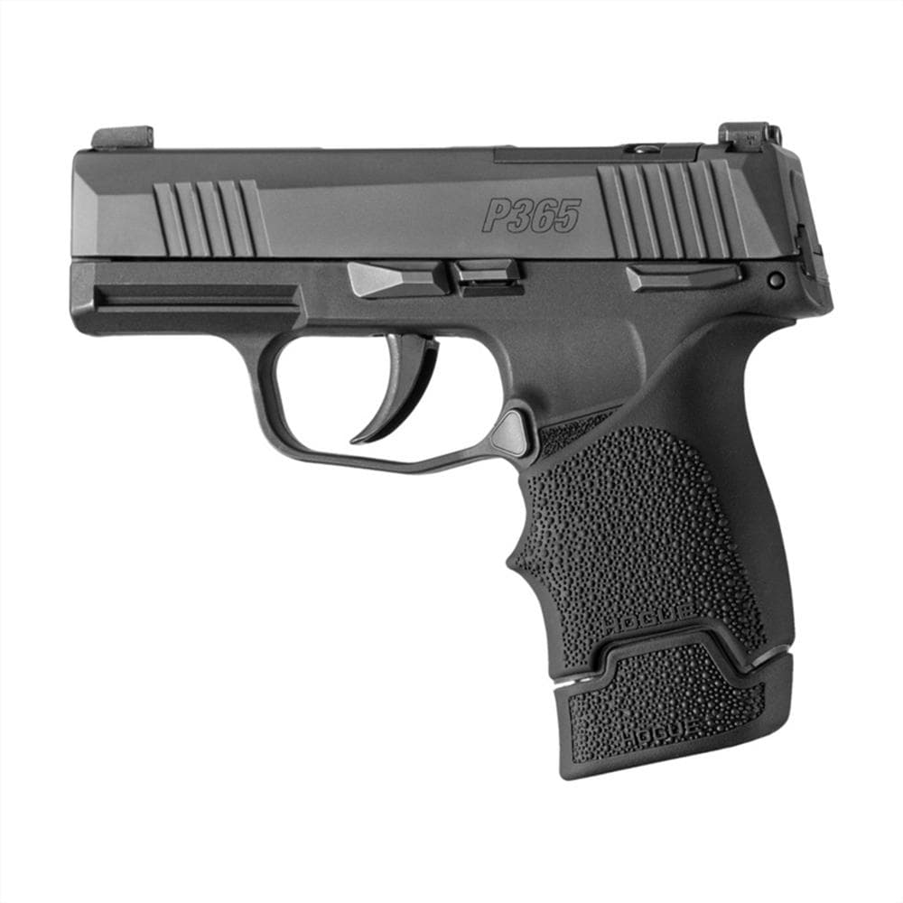 Hogue Overmolded Rubber Magazine Extended Base Pad for Sig P365/365-380 12rd Black