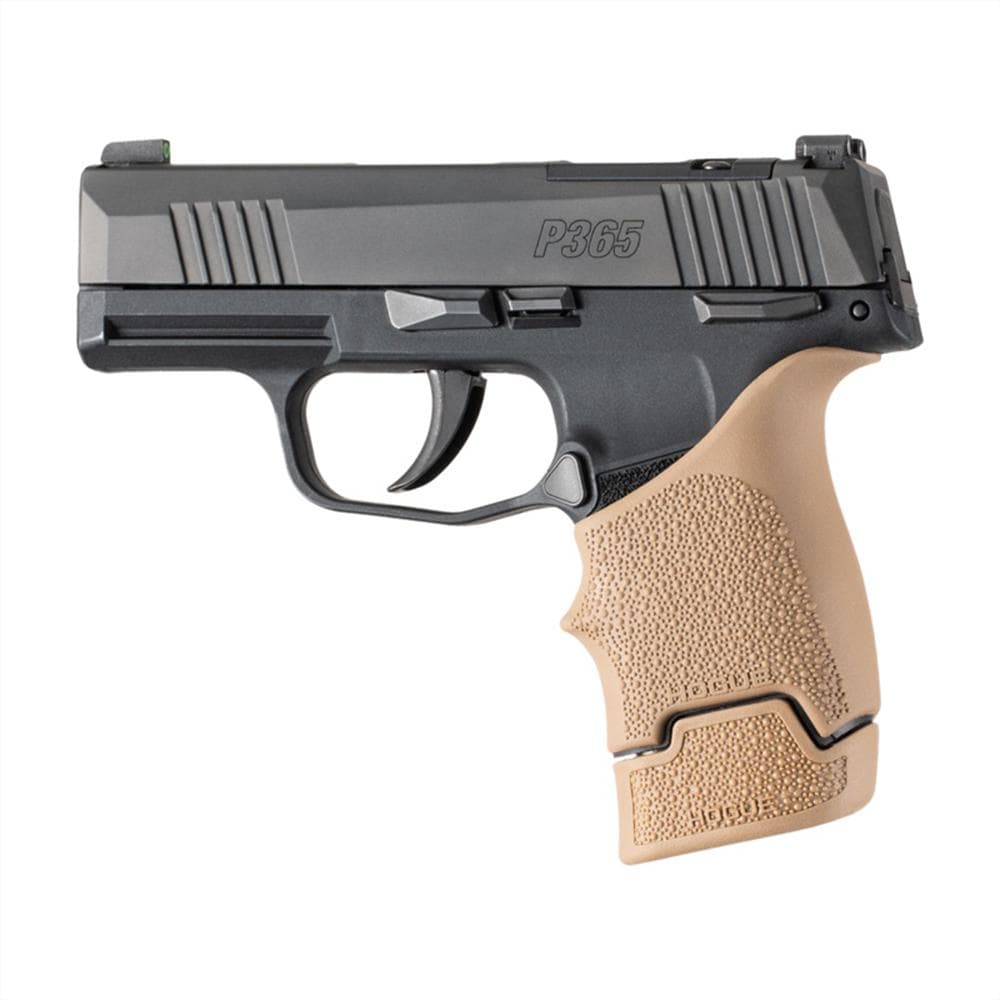 Hogue Overmolded Rubber Magazine Extended Base Pad for Sig P365/365-380 12rd FDE