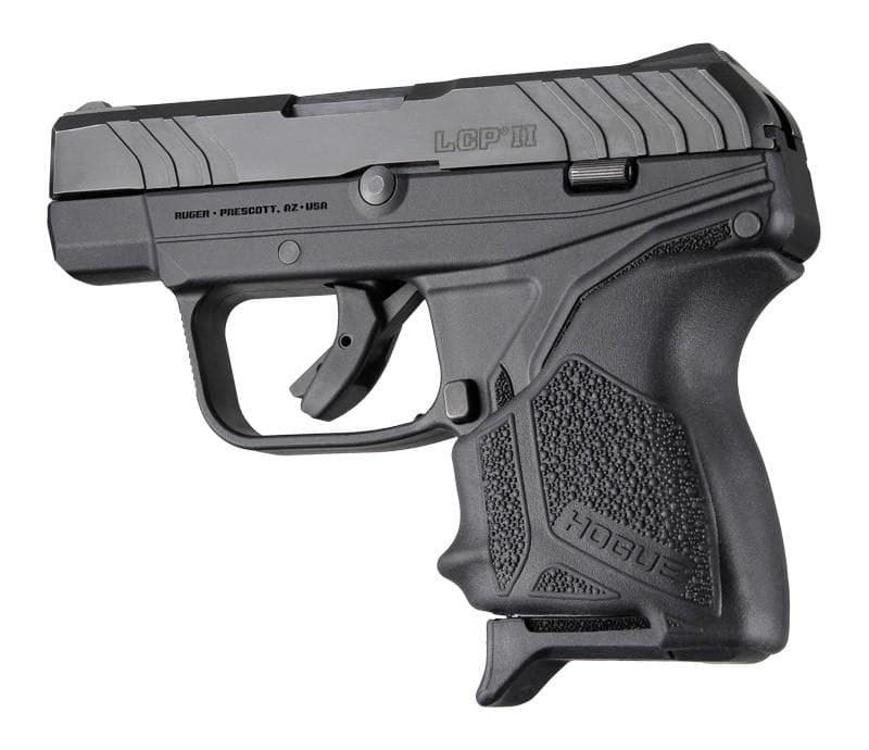 Hogue HandAll Beavertail Grip Sleeve Ruger LCP II Black