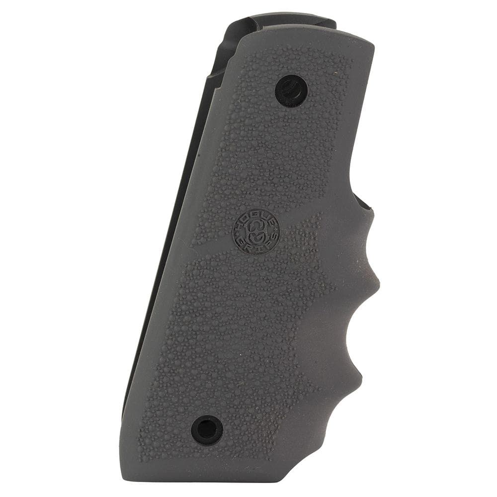 Hogue Overmolded Rubber Grip with Finger Grooves for Ruger 22/45 MKIV Slate Grey