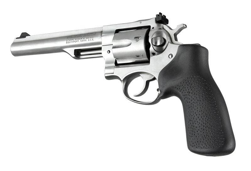 Hogue Ruger GP100/Super Redhawk No Finger Groove Rubber Grip