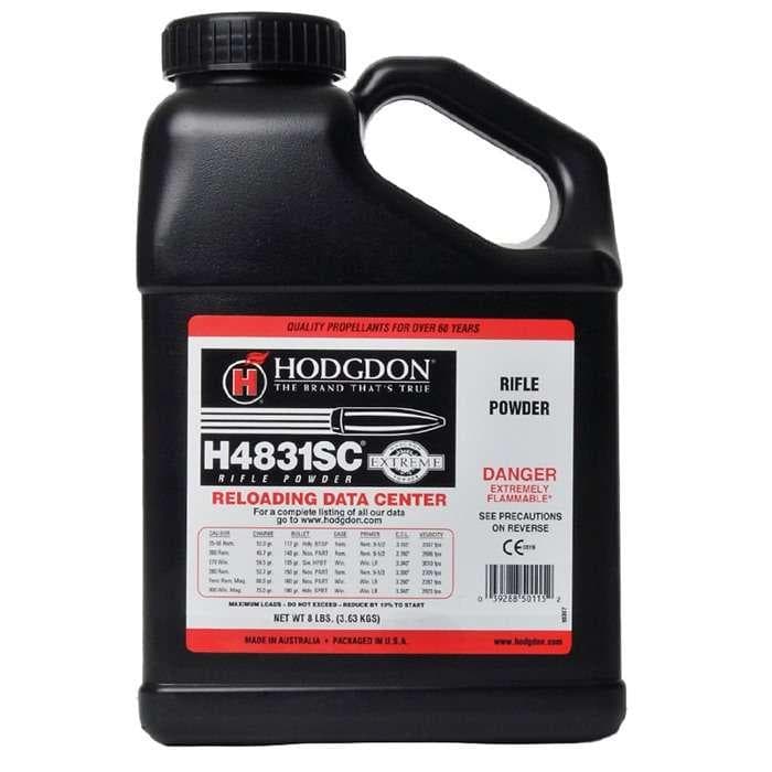 Hodgdon Extreme H4831 Short Cut Rifle Powder 8 lbs
