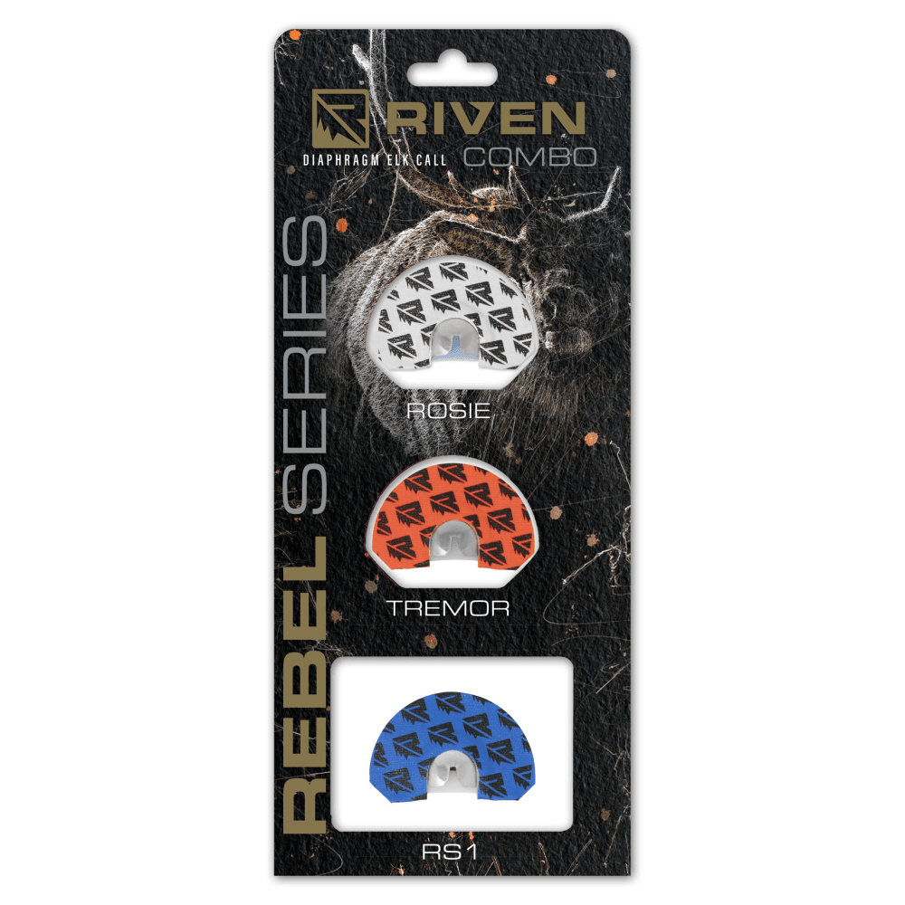 Riven Rebel Series Domed Elk Mouth Calls Rosie Tremor RS1