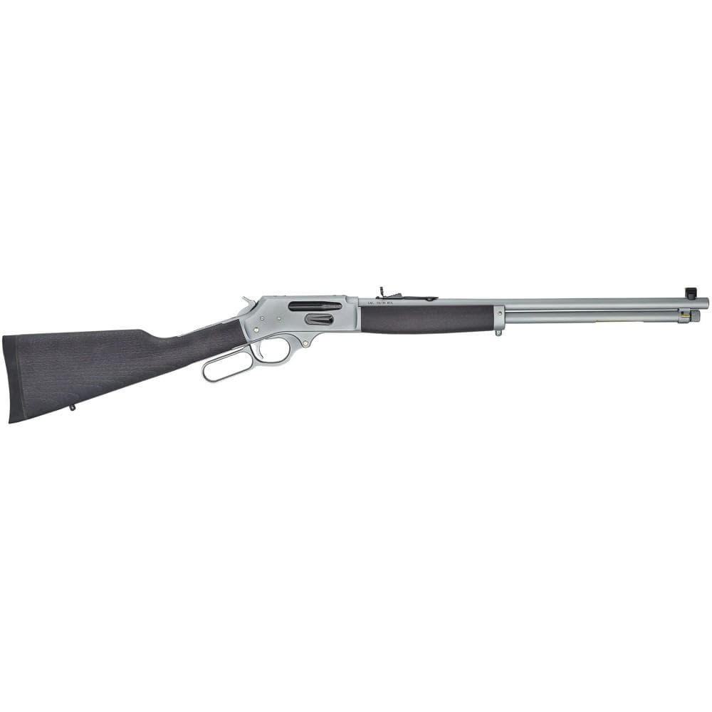 Henry All-Weather Lever Action Side Gate Rifle .30-30 5rd Magazine 20" Barrel Black and Silver
