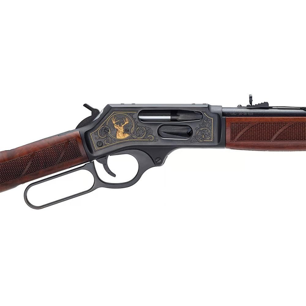 Henry Steel Wildlife Edition Side Gate .30-30 Rifle 5rd Magazine 20" Barrel Walnut