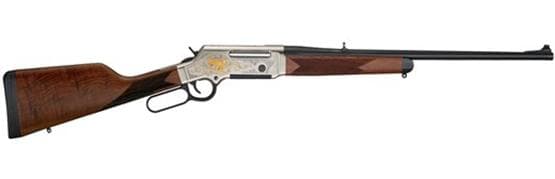 Henry Long Ranger Lever Wildlife Edition 223 Rem/5.56 NATO Rifle 5rd Magazine 20" Barrel Walnut Coyote Engraving
