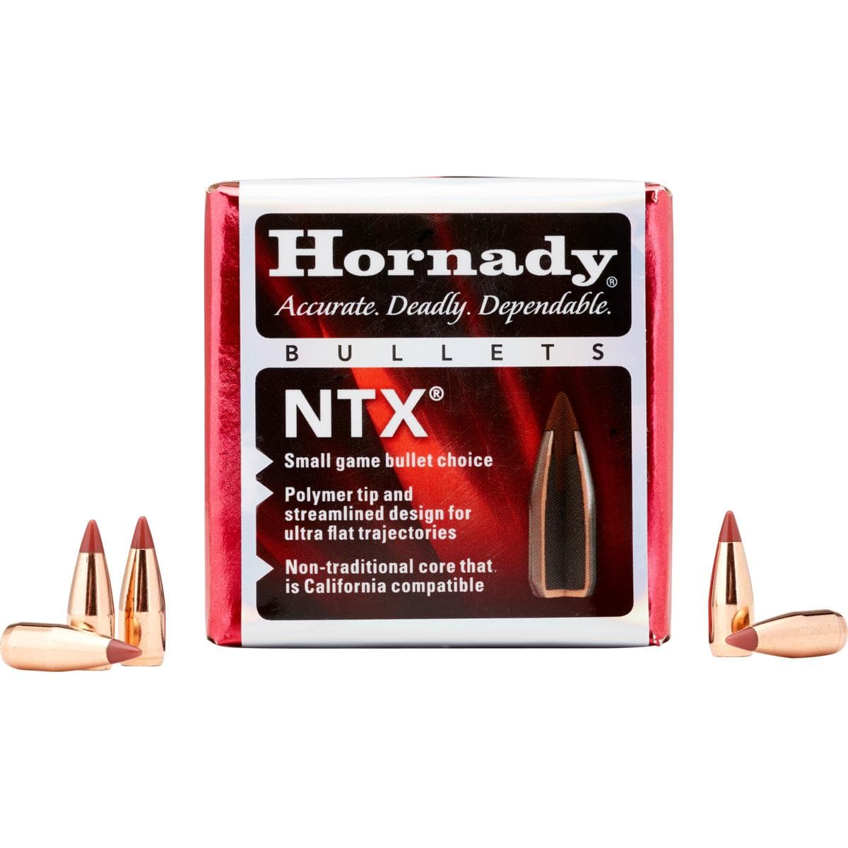Hornady NTX Non-Leaded Rifle bullets .17 cal 172" 15.5 gr NTX 100/ct