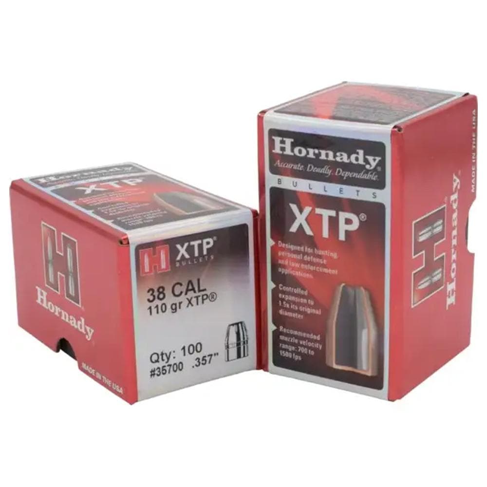Hornady Handgun Bullets .38 cal .357" 110 gr XTPHP 100/ct