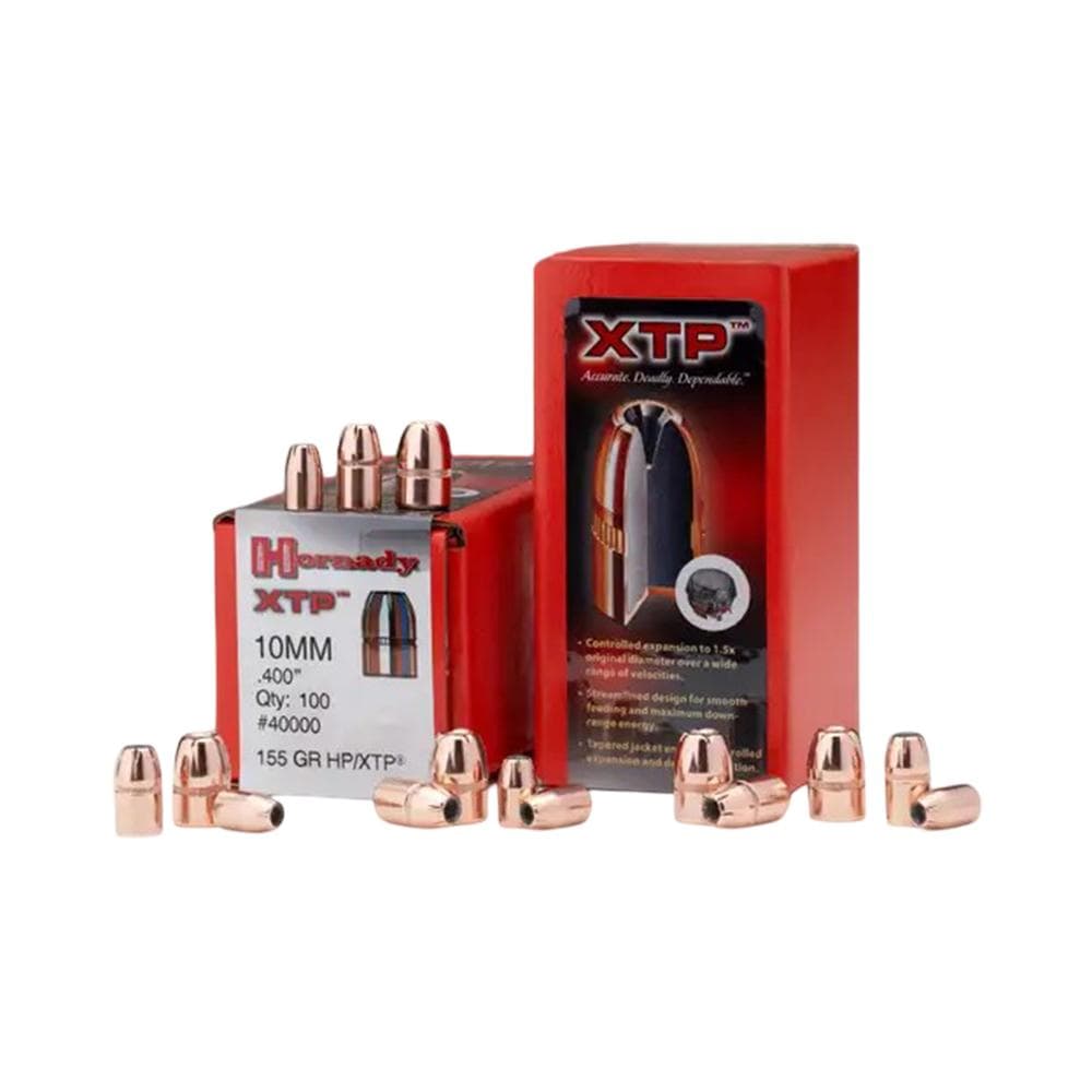 Hornady Handgun Bullets 10mm .400" 180 gr XTPHP 100/ct