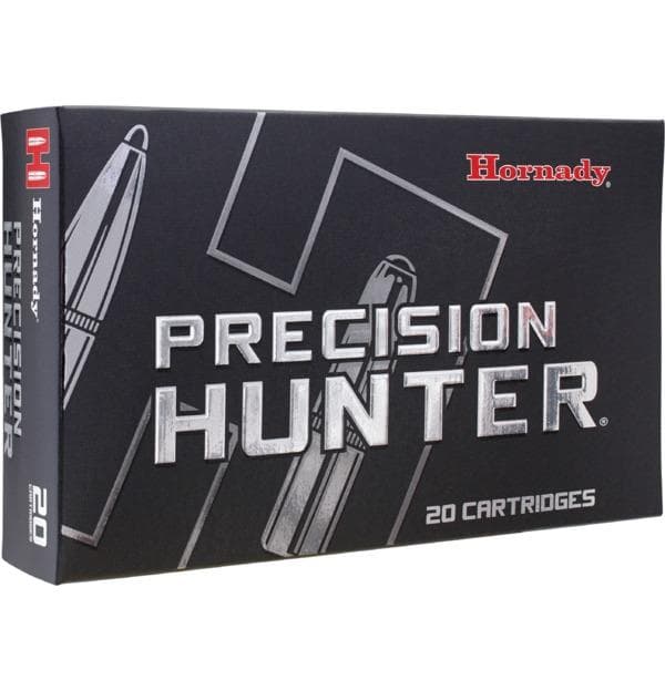 Hornady Precision Hunter Rifle Ammunition 28 Nosler 162gr ELD-X 3175 fps 20/ct