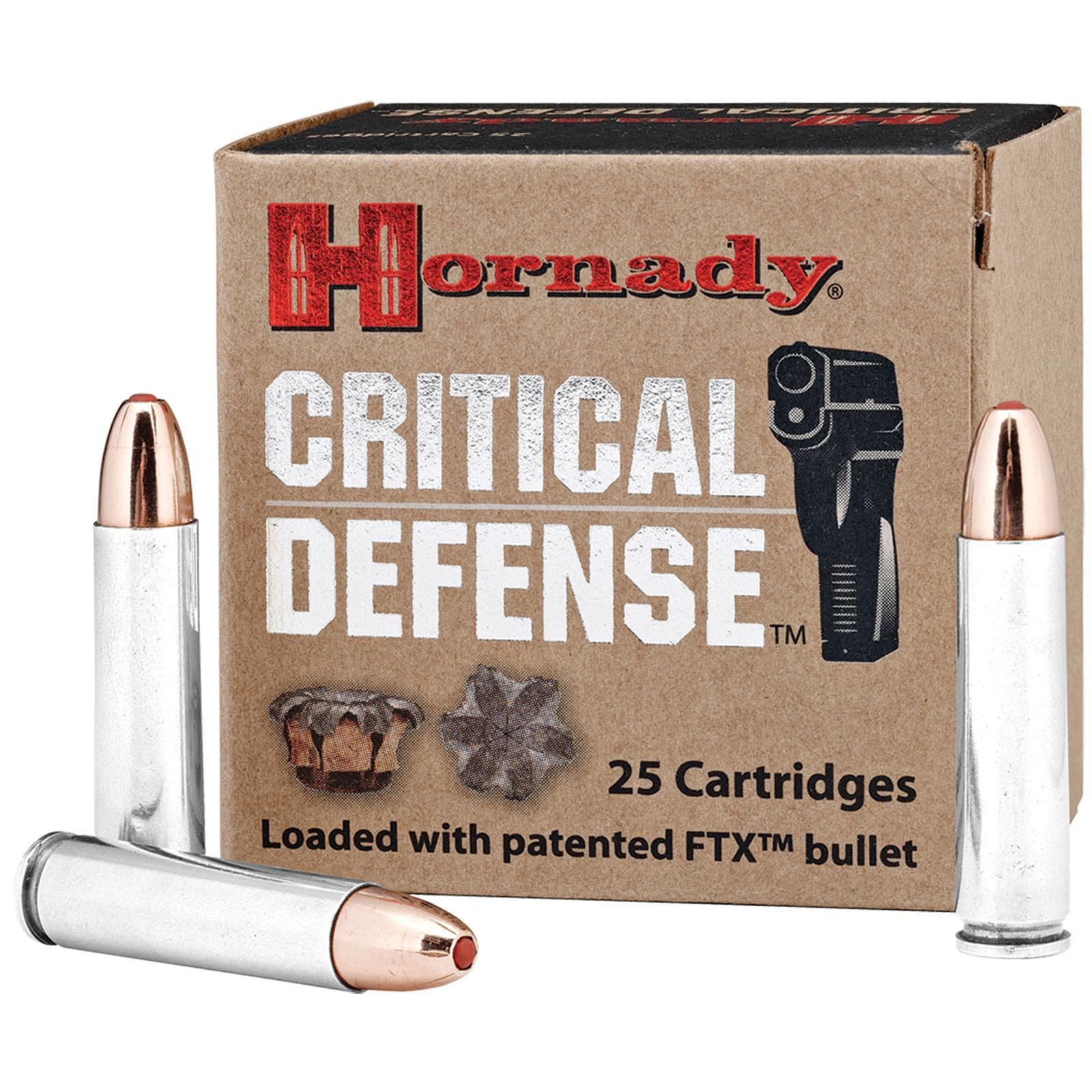 Hornady Critical Defense .30 Carbine 110 gr FTX  - 25/box