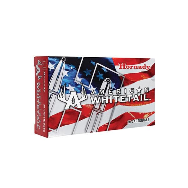 Hornady American Whitetail Rifle Ammunition .25-06 Rem 117 gr BTSP 2749 fps 20/ct