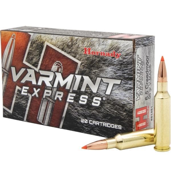 Hornady Varmint Express Rifle Ammunition .224 Valkyrie 60 gr V-MAX 3300 fps 20/ct