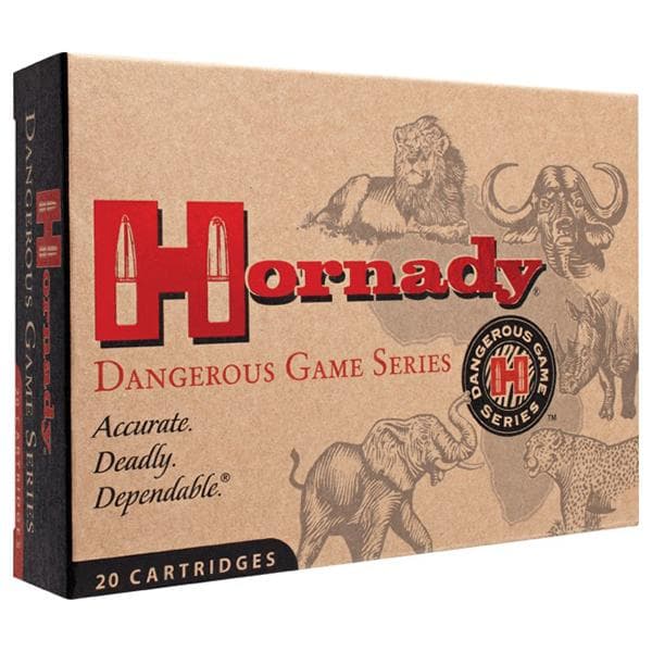 Hornady Dangerous Game Series Rifle Ammunition .375 H&H 270 gr SP-RP 2800 fps - 20/box
