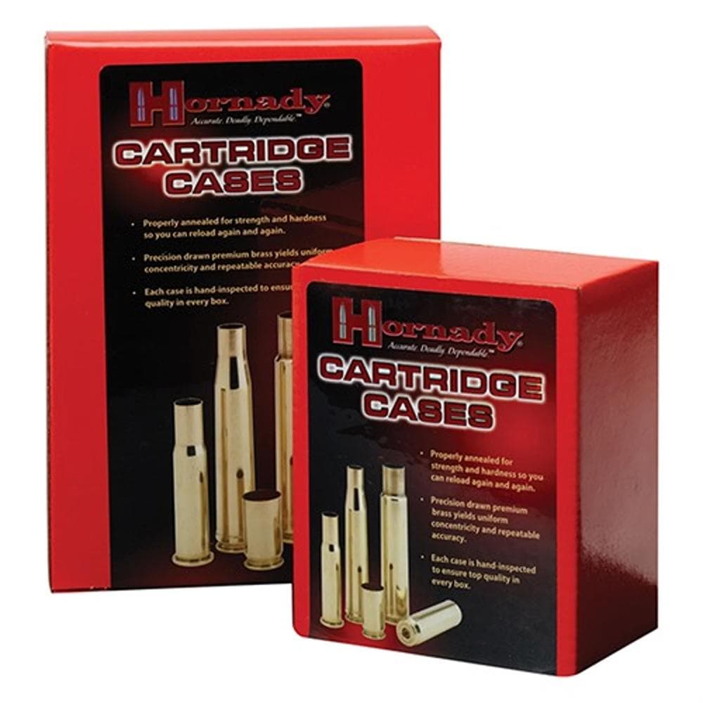 Hornady Unprimed Brass Handgun Cartridge Cases .380 Auto 200/ct