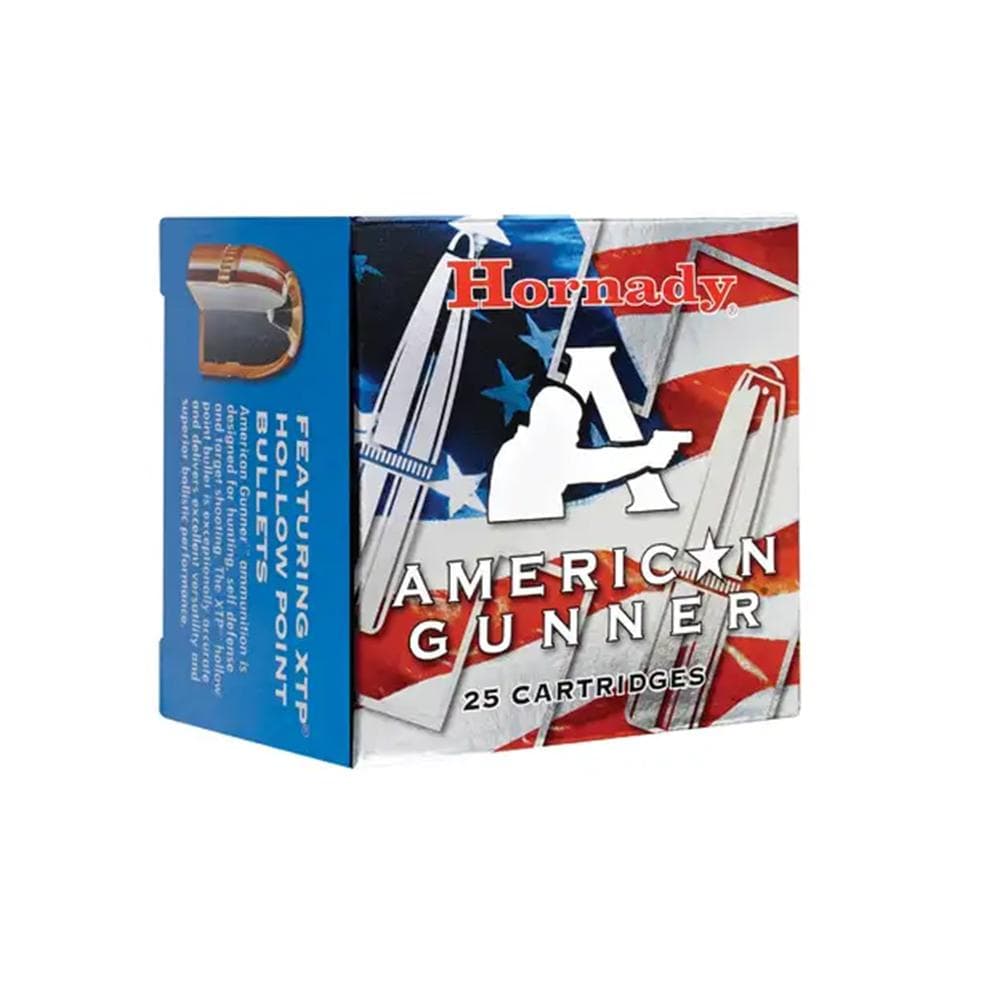 Hornady American Gunner Handgun Ammunition .38 Spl 125 gr XTP 900 fps 25/ct