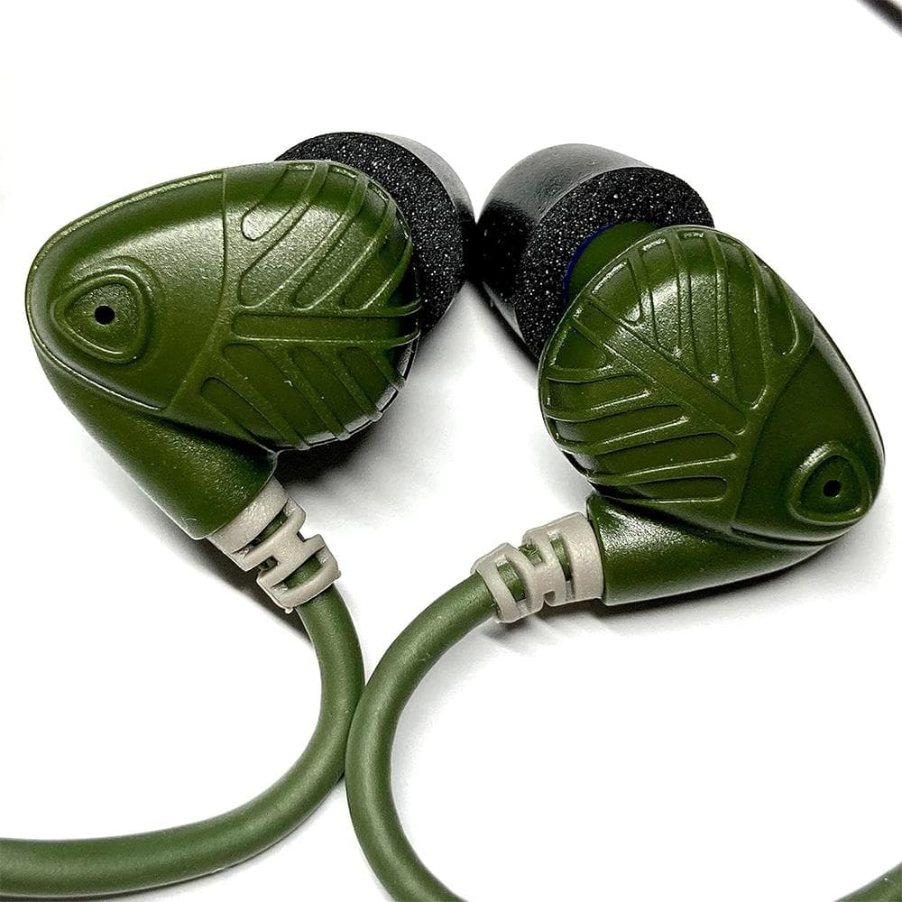 Howard Leight Impact In-Ear Hear Through Technology Earbuds 29dB Olive Drab