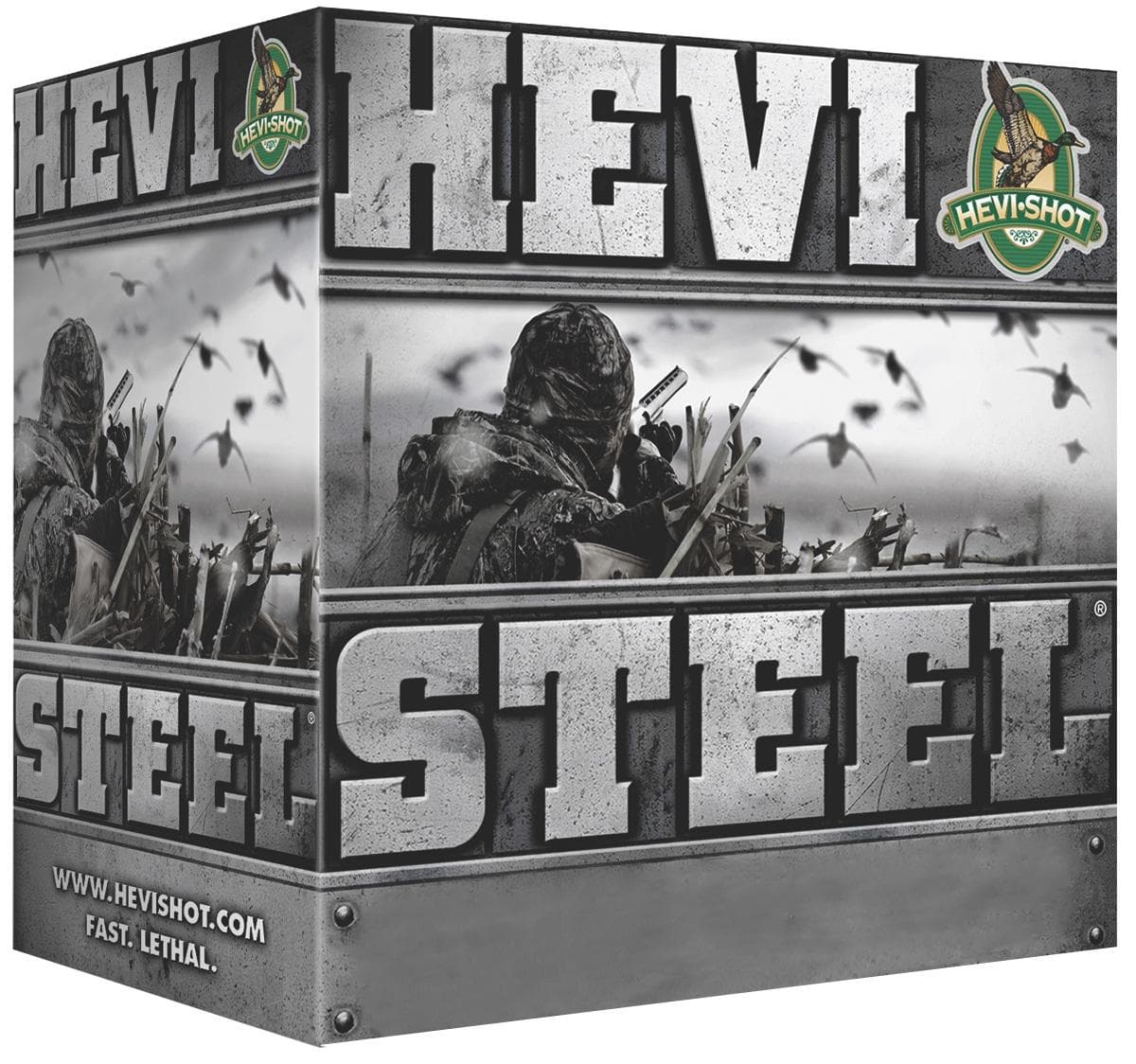 HEVI-Shot HEVI-Steel Shotshells 12 ga 3" 1-1/4 oz 1500 fps #1 25/Box
