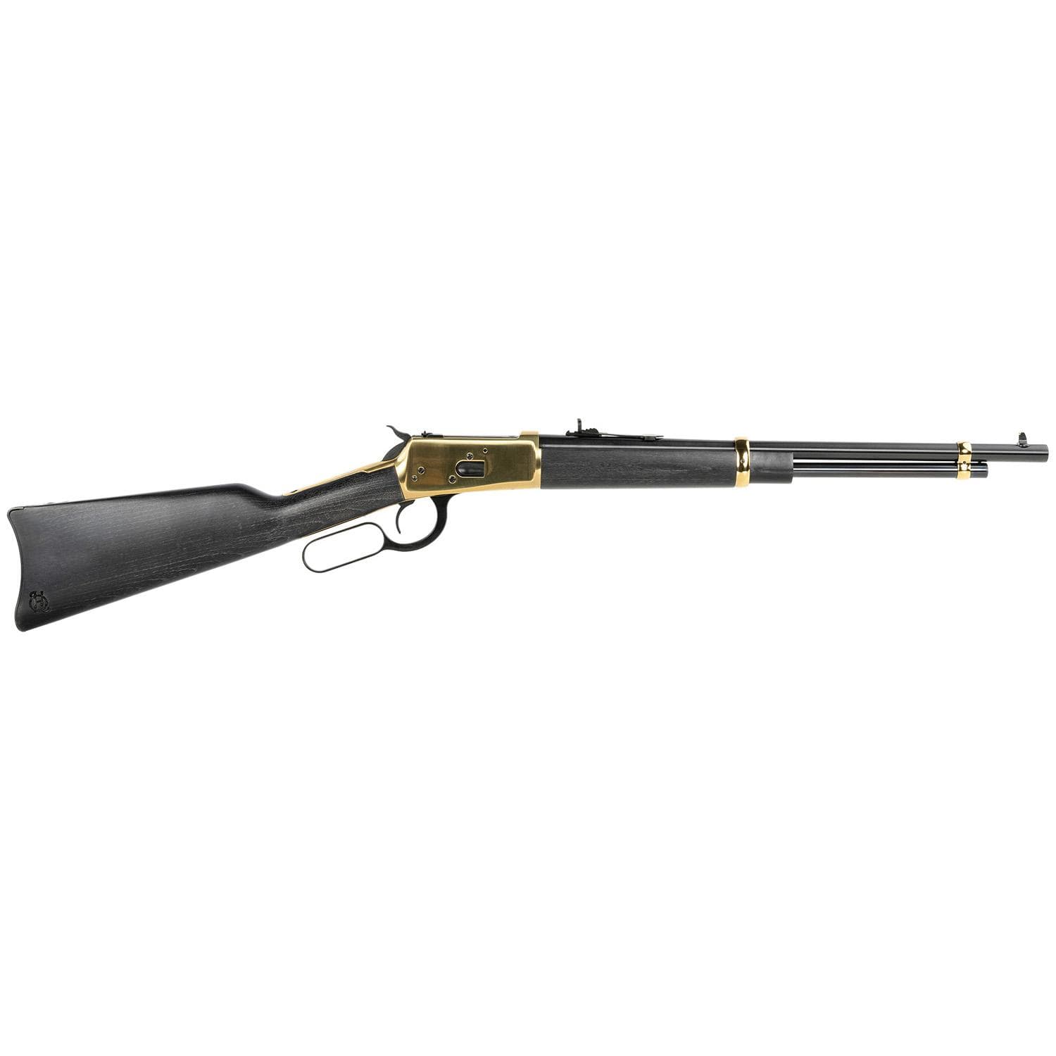 Heritage 92 Lever Action Rifle .44 Mag 8rd Capacity 18" PVD Gold Barrel Wood Stock