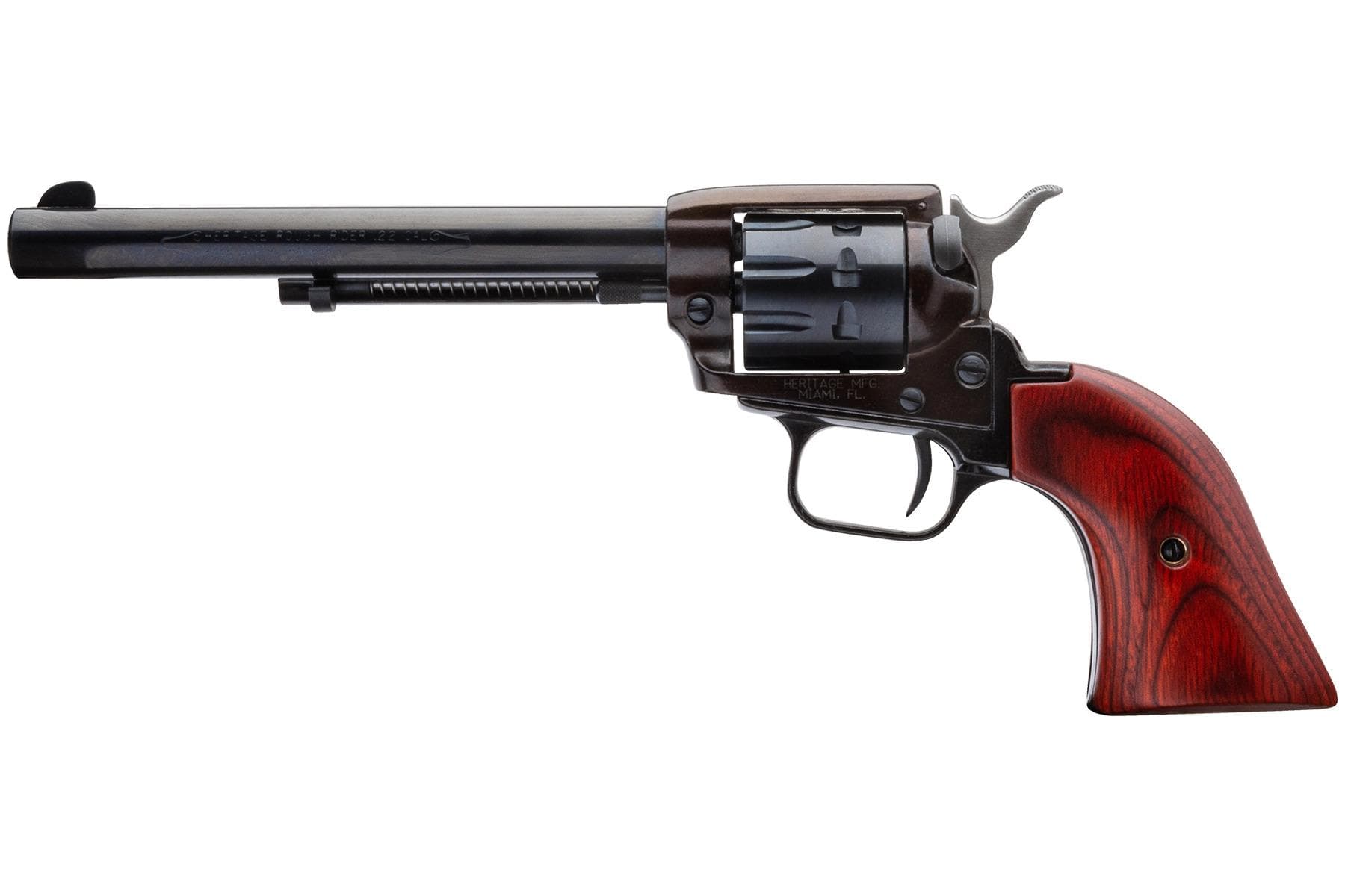 Heritage Rough Rider Handgun .22LR/.22 WMR 6.5" Barrel Cocobolo Grips