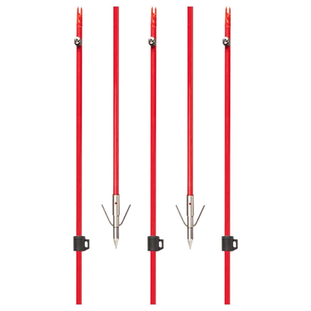 Cajun Bowfishing Fiberglass Arrow with Piranha Long Barb XT