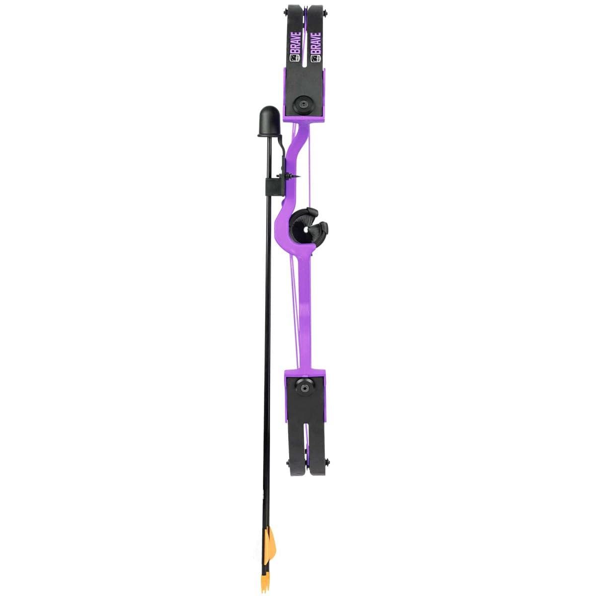 Bear Archery Compound Youth Bow Brave 25lb Right Hand Purple