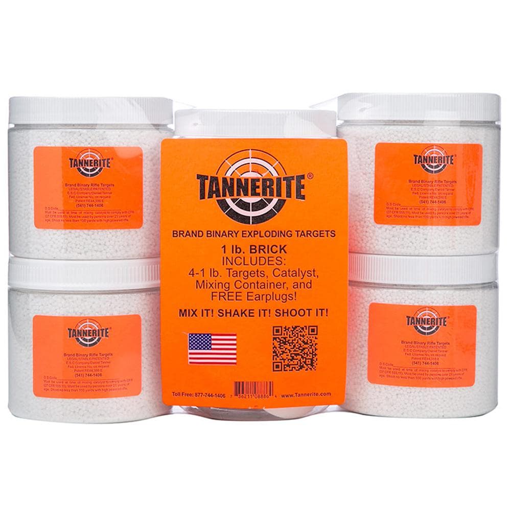 Tannerite Exploding Rifle Targets 1lb 4/pk