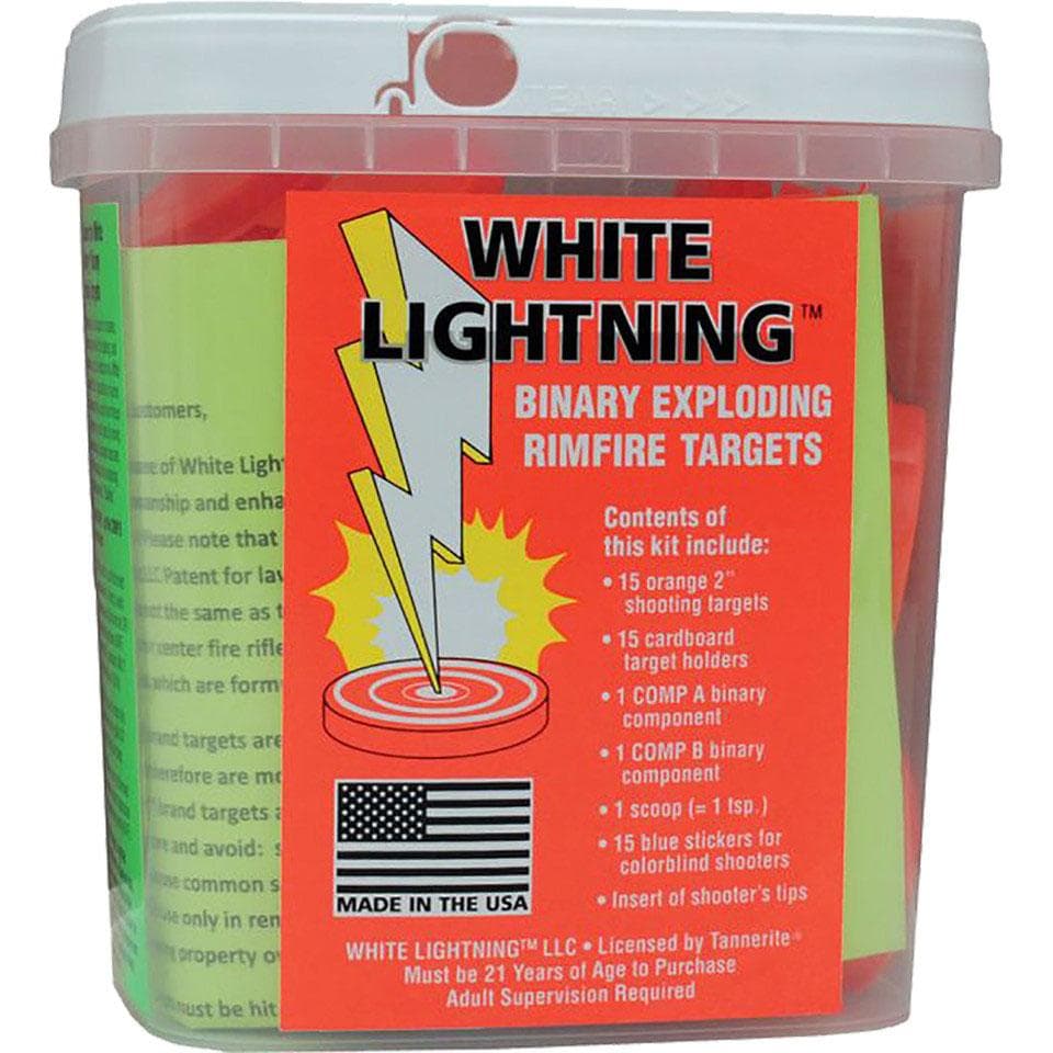 Tannerite White Lightning Rimfire Target Kit 15/ct
