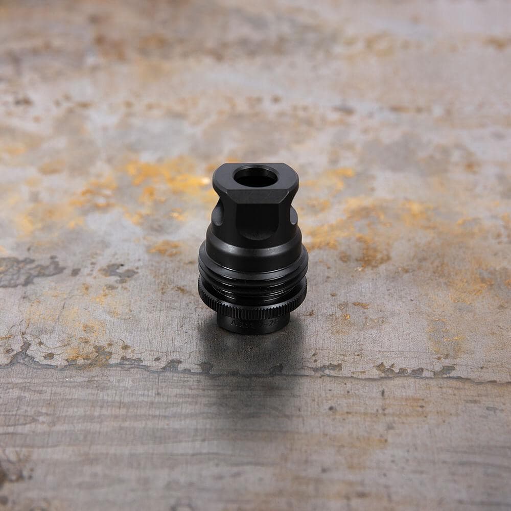 SilencerCo ASR Single Port Muzzle Brake 1/2x28 9mm Luger