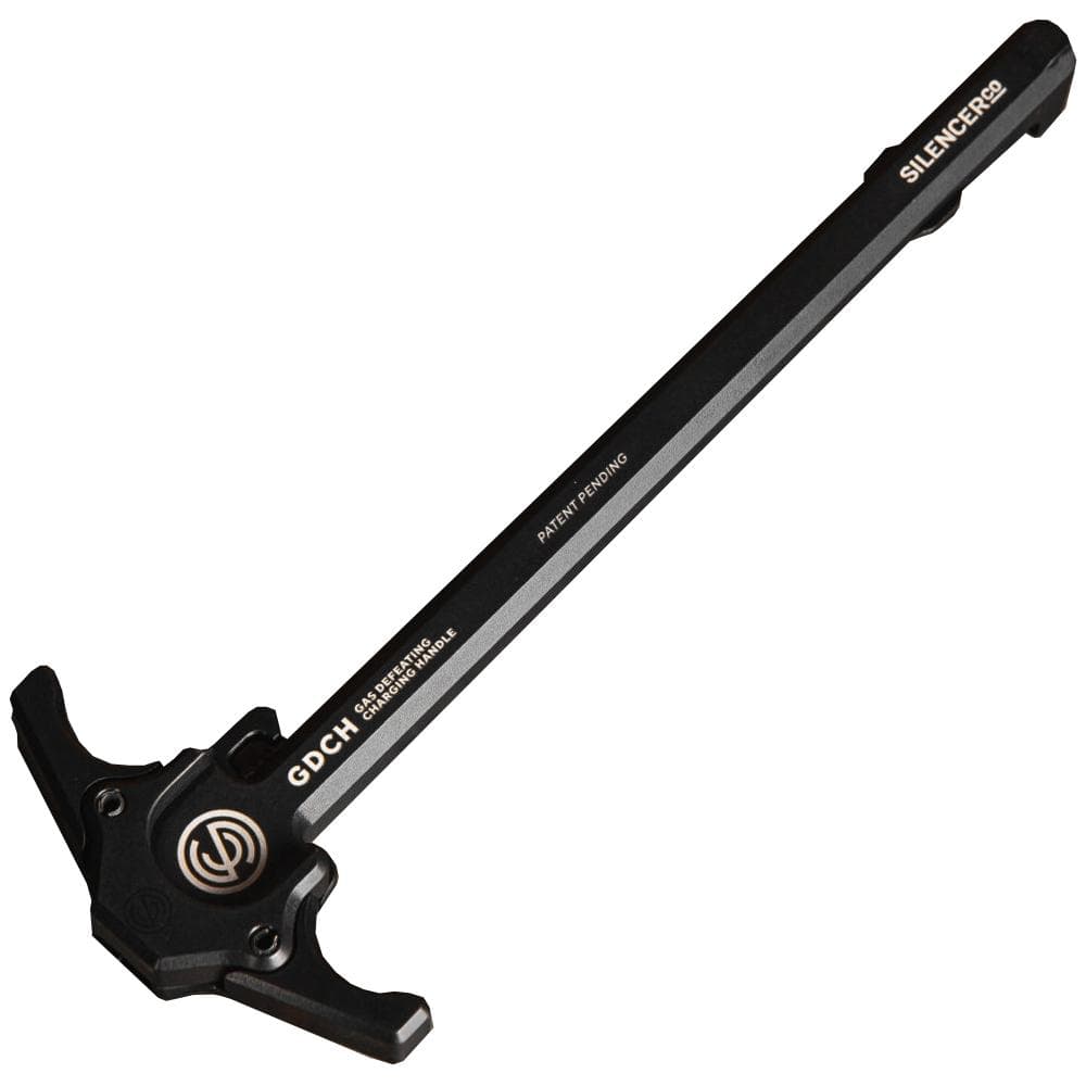 SilencerCo AR-15 Gas Defeating Charging Handle Black