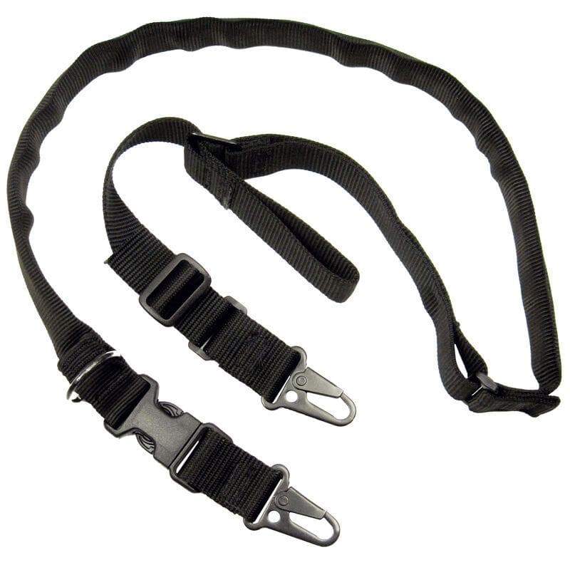 TacShield Warrior 2n1 Sling with HK Snap Hook 1.25" Black