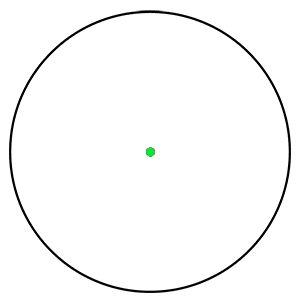 Swampfox Liberator II Mini Green Dot Sight Illum Black