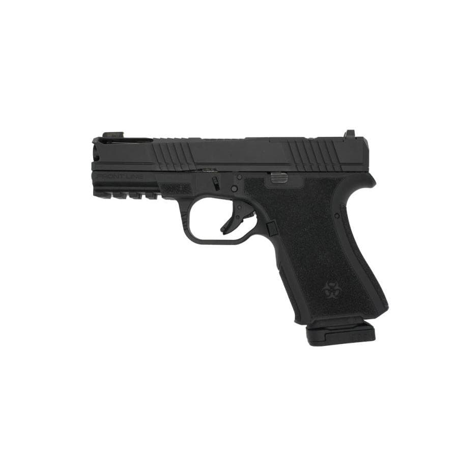 Black Rain Frontline+ Handgun 9mm Luger 15rd Magazine 3.75" Barrel Black Finish Optic Ready