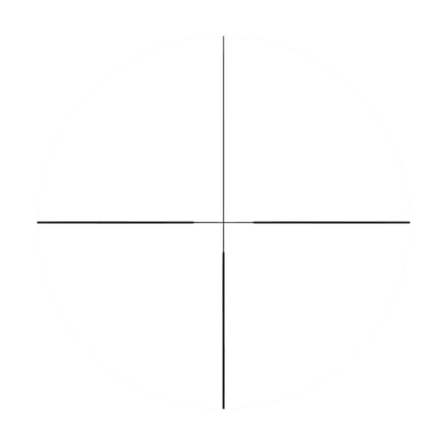 Riton 1 Primal Rifle Scope 3-9x40 1" SFP Long Body Non-Illum - Black