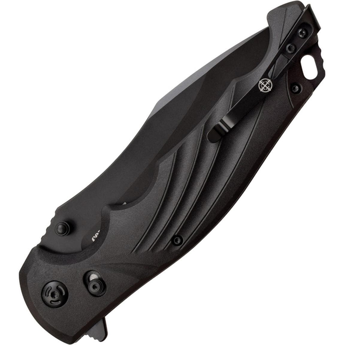 Master Cutlery Elite Tactical Conqueror Folding Knife Black