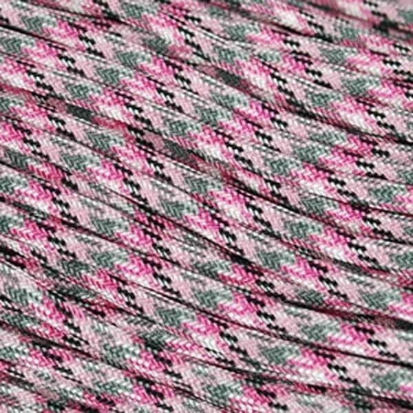 Mero 550 Paracord - 100' 550 lb Pink Camo