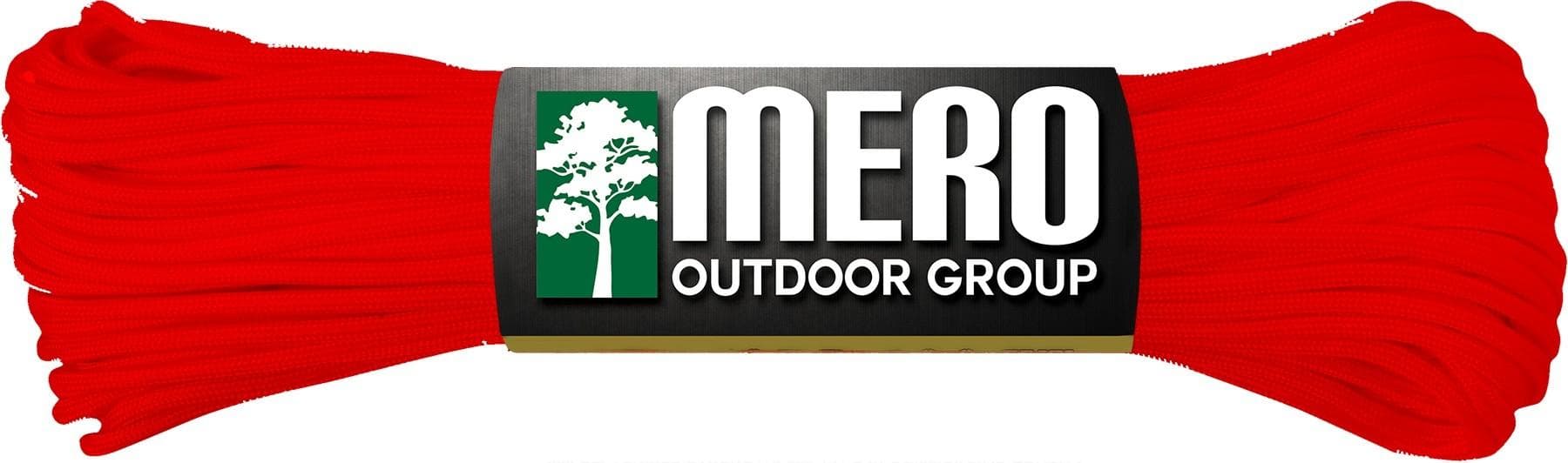 Mero 550 Paracord - 100' 550 lb Red Imperial