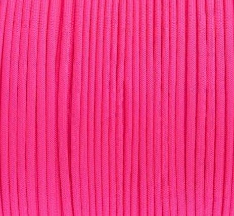 Mero 550 Paracord - 100' 550 lb Pink Neon