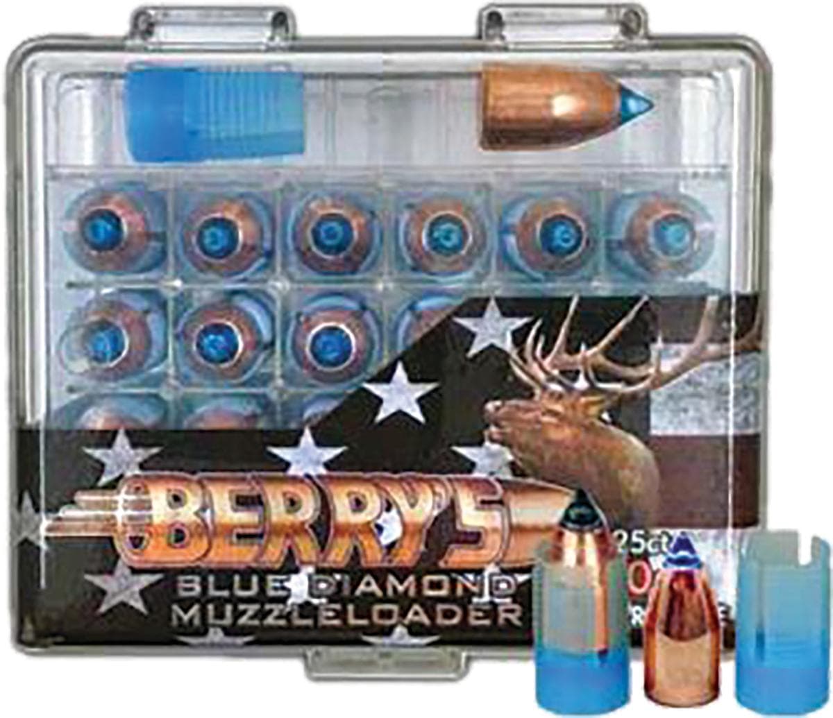 Berry's Blue Diamond .50 Cal. Muzzleloader Bullets with Sabots 305 gr 25/ct