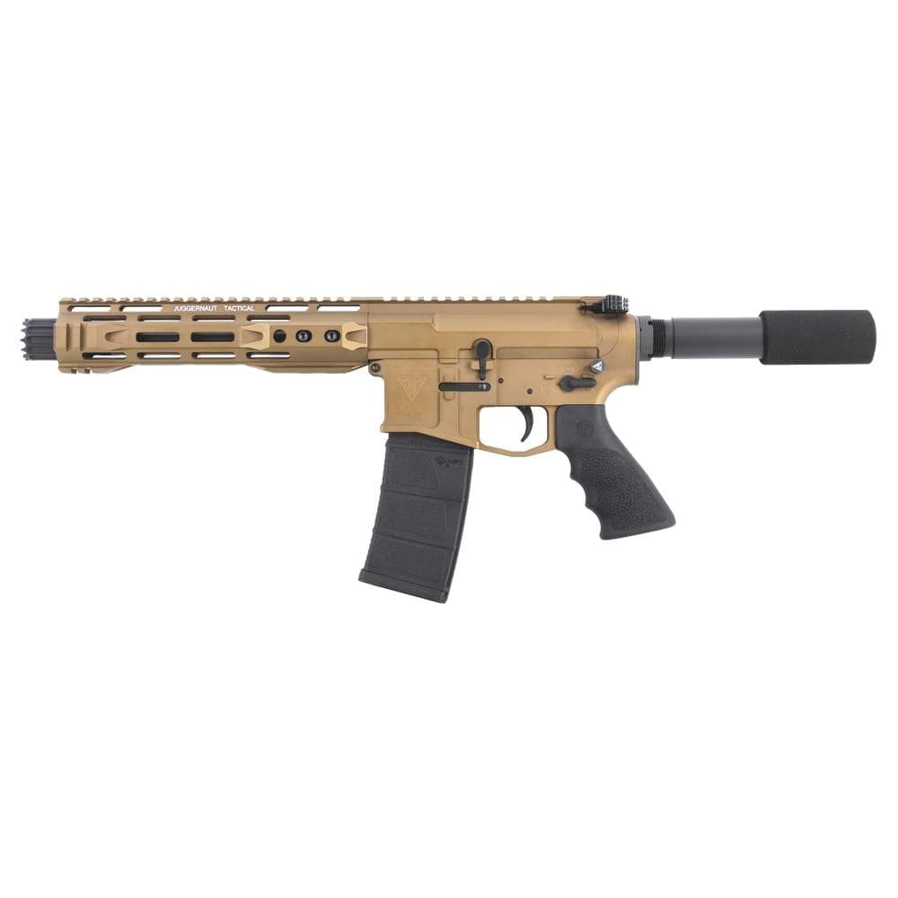 Juggernaut CA Roster AR-15 Handgun 5.56 10rd Magazine 8.5" Barrel Cerakote Burnt Bronze