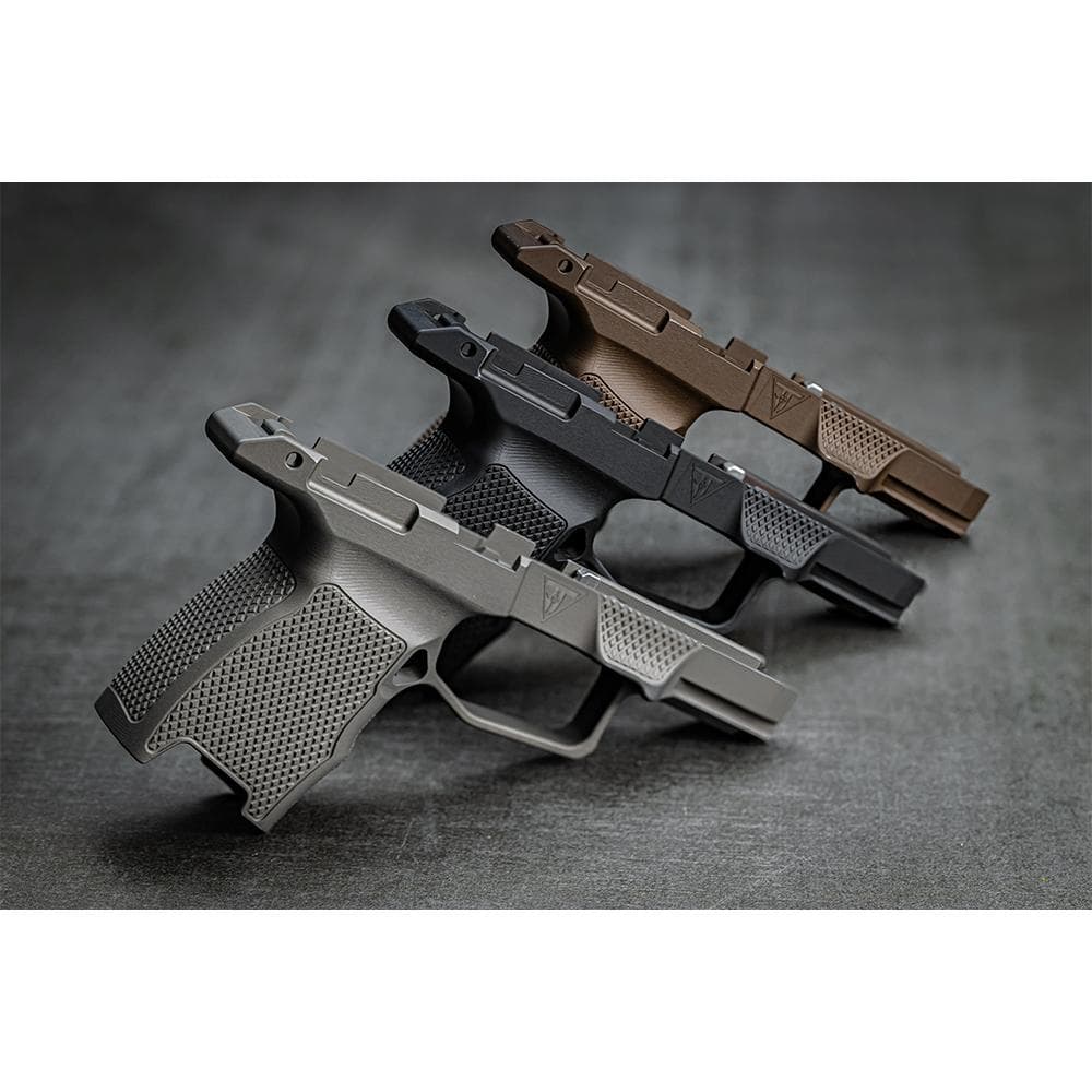 Juggernaut JT P365 Grip Module with Safety and Two 12 XL Base Plates Dark Bronze