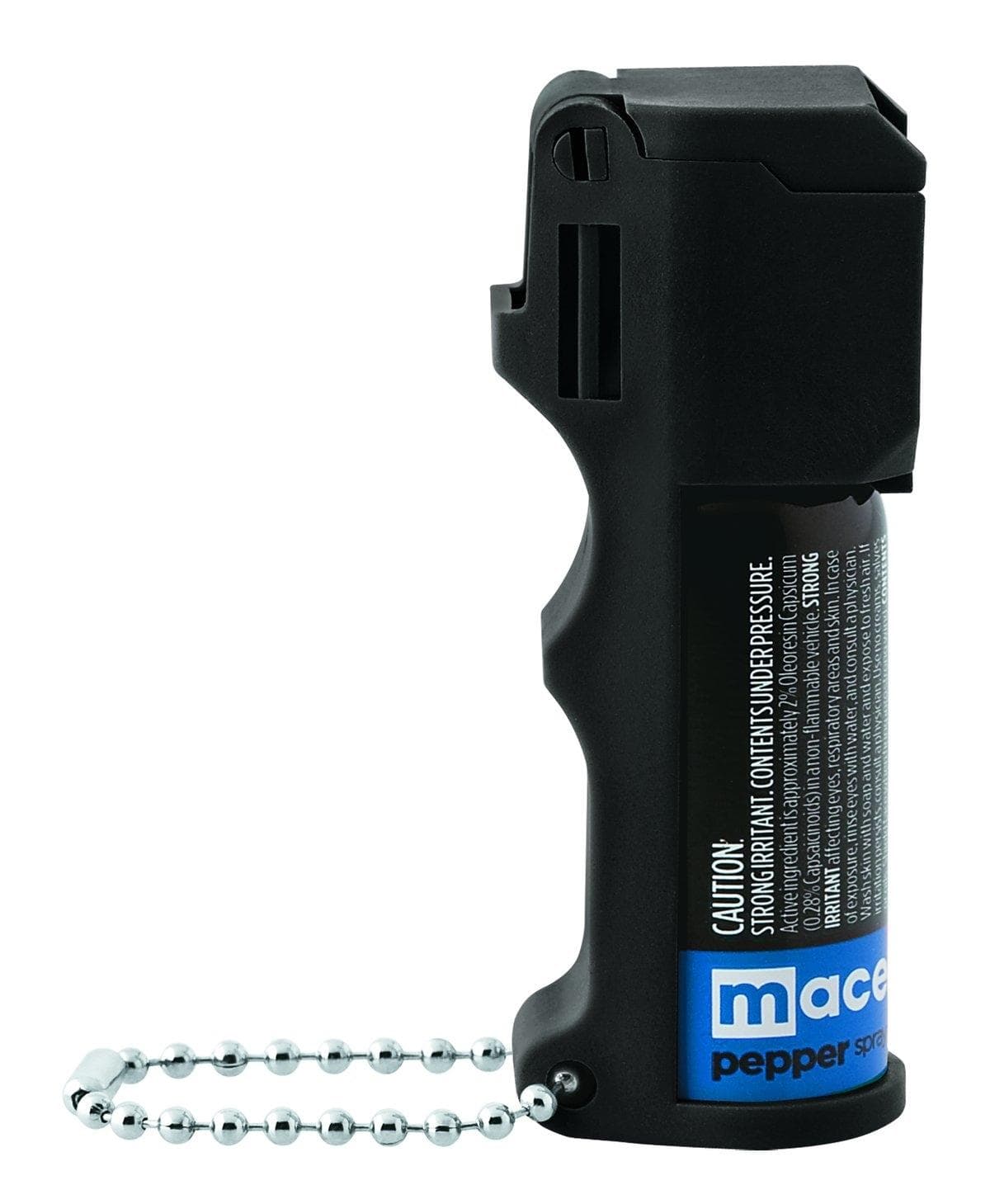 Mace Pepper Spray Triple Action Personal Model 10' Range - Black