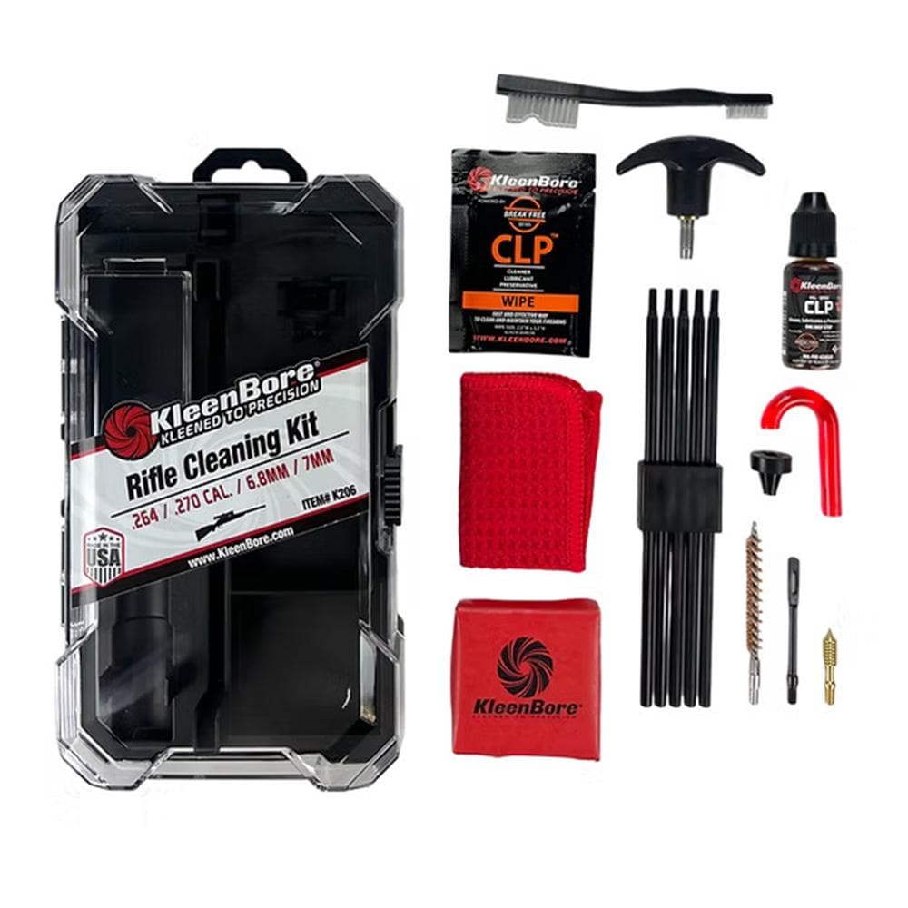 Kleenbore Rifle Cleaning Kit .264/.270/7mm