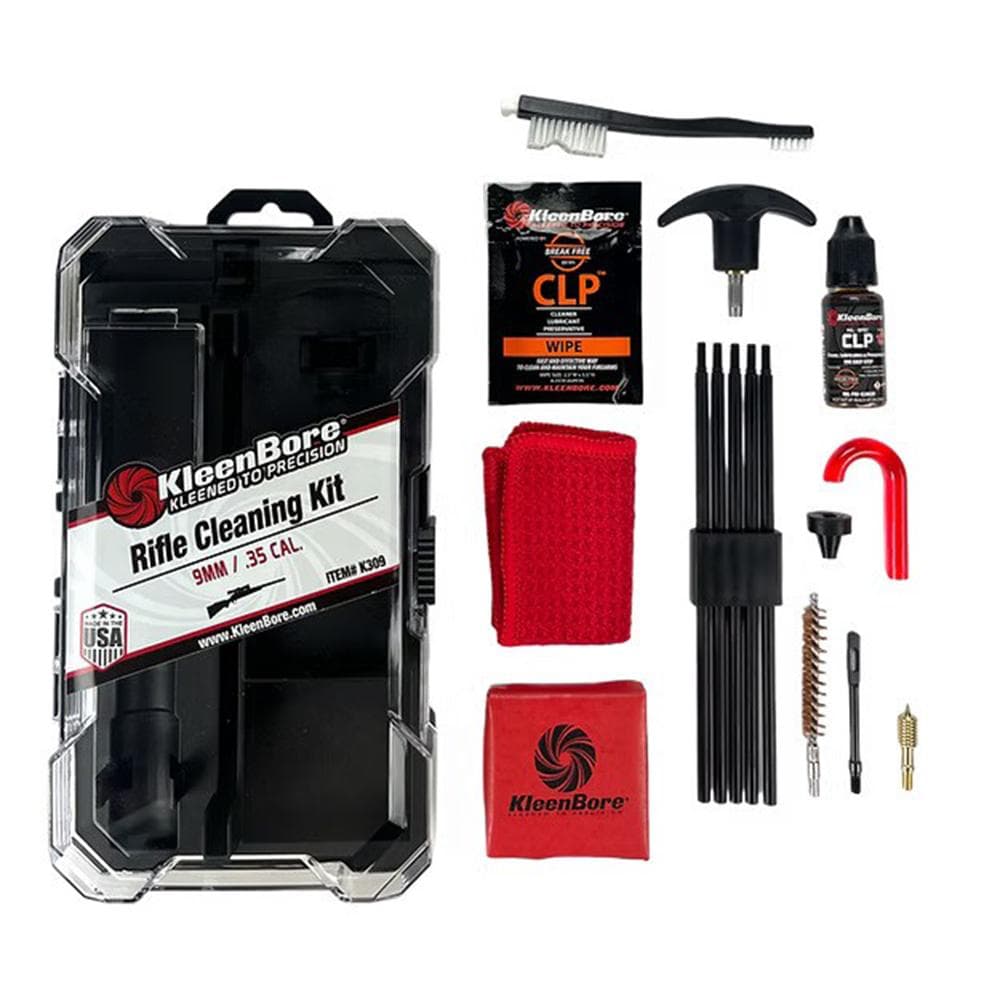KleenBore 9mm Pistol Caliber Carbine (Rifle) Cleaning Kit