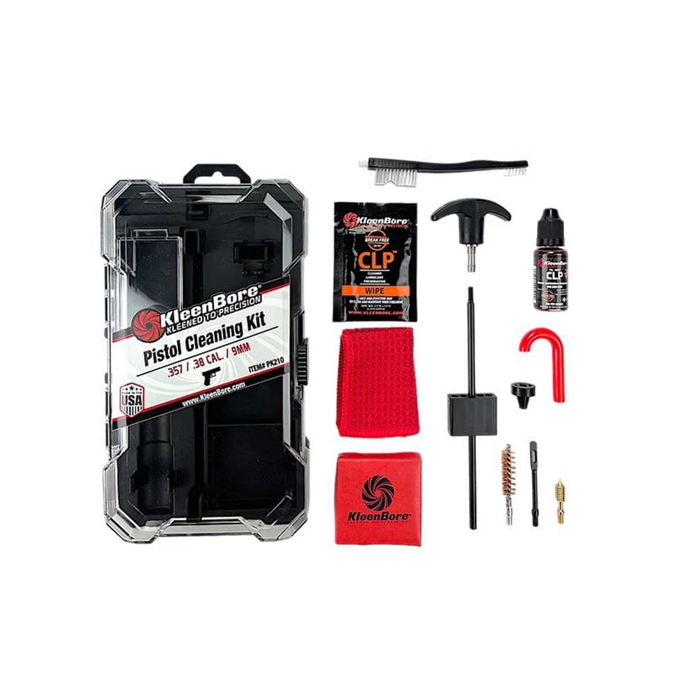 KleenBore Handgun Cleaning Kit .38/.357/9mm Luger