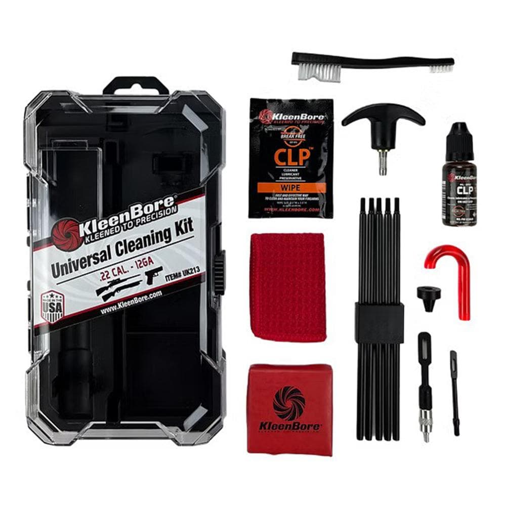 KleenBore Universal Cleaning Kit Handgun Rifle Shotgun