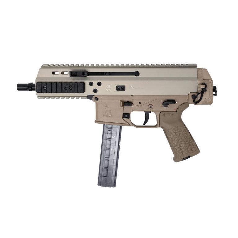B&T APC9 PRO Pistol 9mm Luger 30rd Magazine 6.8" Barrel Coyote Tan