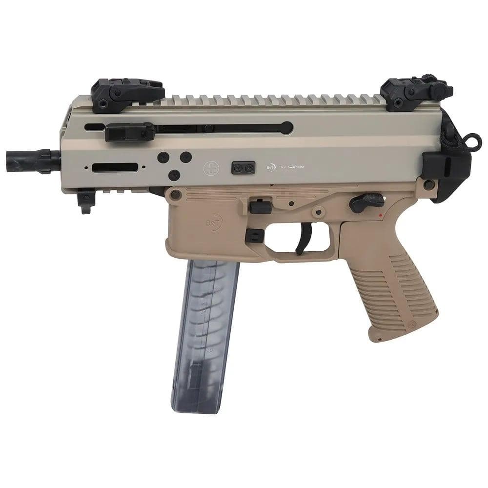 B&T APC9K Pro Handgun 9mm Luger 30rd Magazine 4.3" Threaded Barrel Coyote Tan